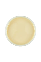 Top view of an open container of Satin Smooth beBare Hair Removal System Soy Wax featuring its creamy beige color